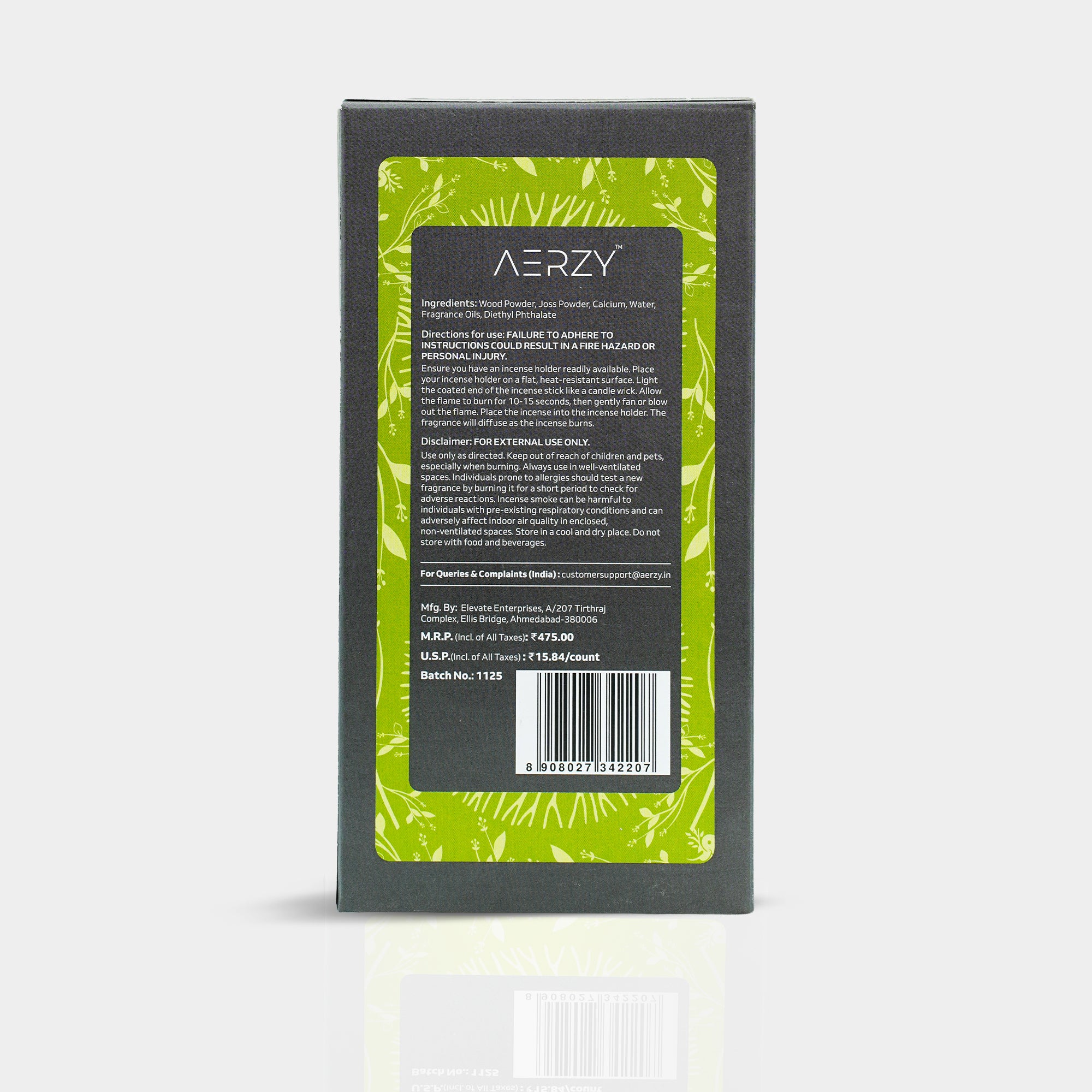 BURSERA BAMBOOLESS INCENSE STICKS
