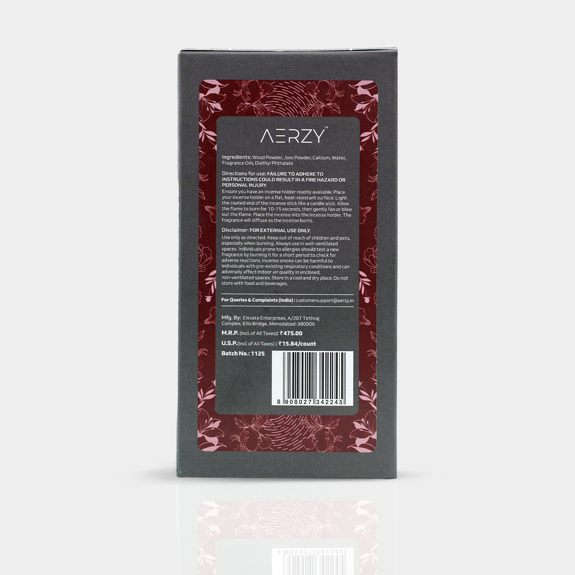OMARA BAMBOOLESS INCENSE STICKS