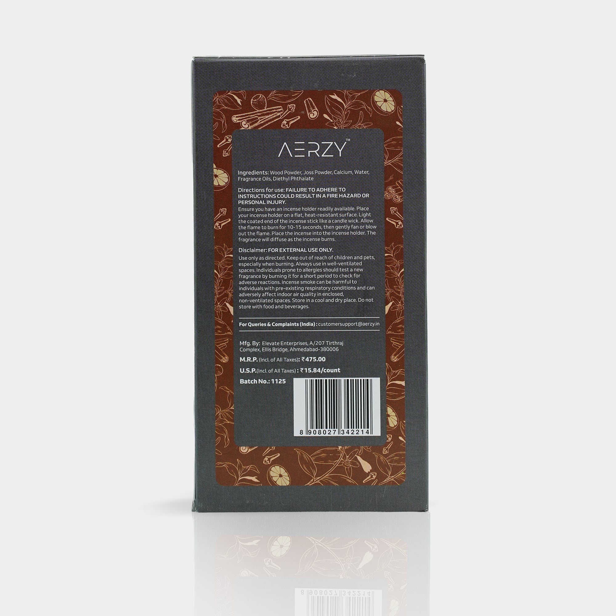SHINAMON BAMBOOLESS INCENSE STICKS